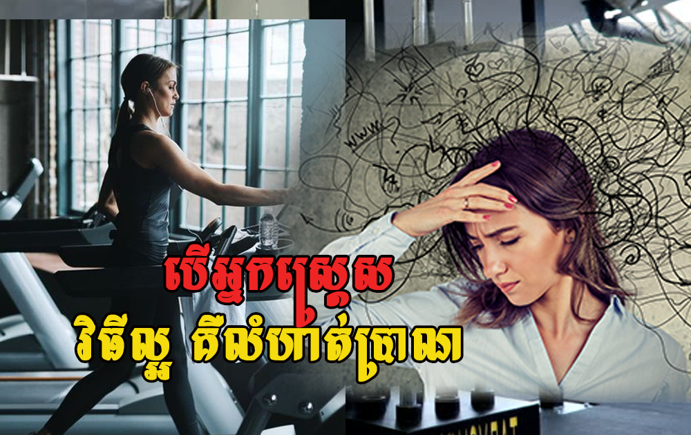 ជំងឺស្រ្តេសនាំឱ្យអ្នកធាត់ តែការហាត់ប្រាណកាត់ស្រ្តេសហើយ នាំឱ្យអ្នកសុខភាពរឹងមាំទៀត